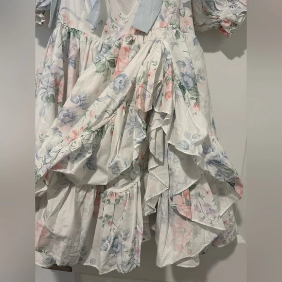 SOLD - Selkie The Mrs Darcy Buttercream Dress - Picture 5 of 9